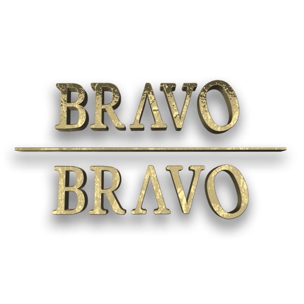 3d Logo Design Beazie the Artist Bravo Bravo